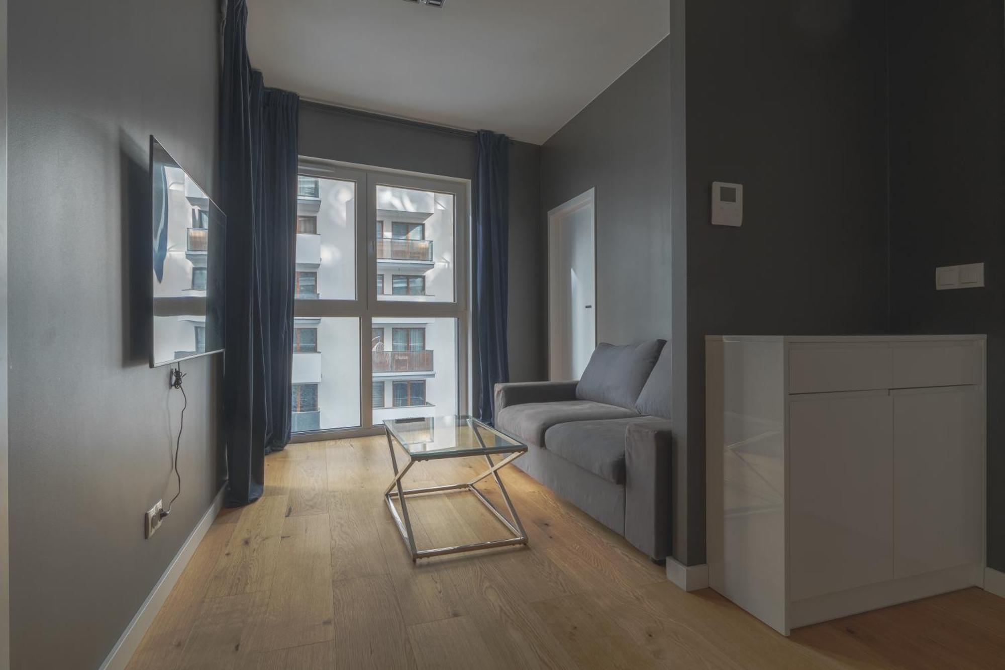 Apartament Wola Tower - 2-room And Free Parking Warszawa